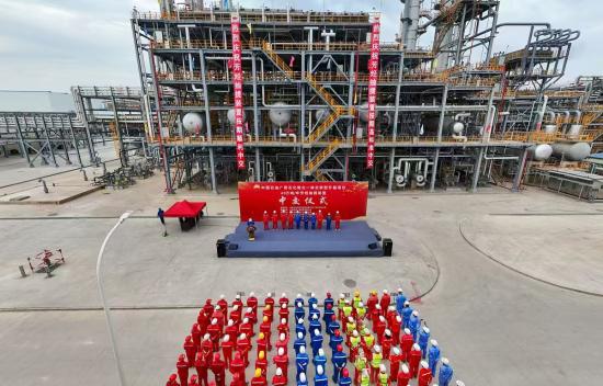 中国石油广西石化公司建成40万吨年芳烃抽提装置